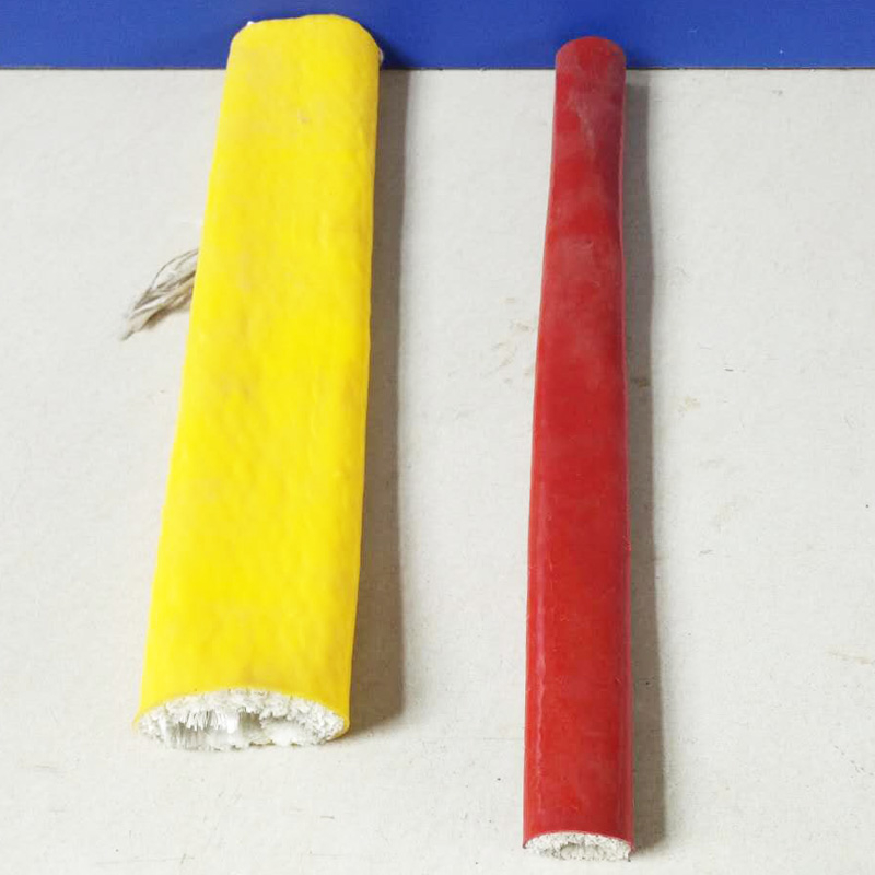 管筒式硅膠玻璃纖維套管